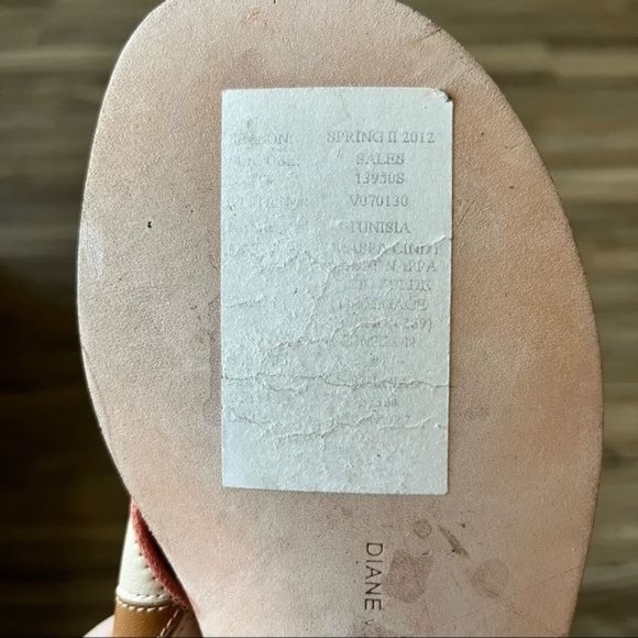 DVF Napa Cindy Cross Slingback Sandals - Picture 7 of 7